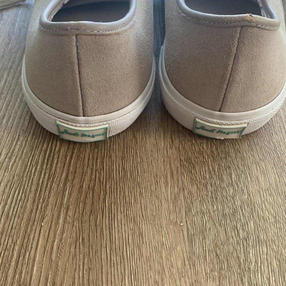 Jack Rogers Carter Sneakers Tan Size 6.5 Waterproof Suede View 4